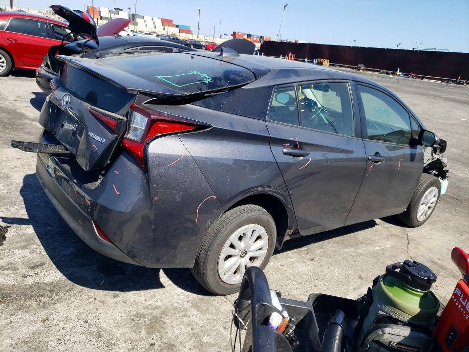 Продажа на аукционе авто 2021 Toyota Prius, vin: JTDKAMFU5M3132277, номер лота: 55837256