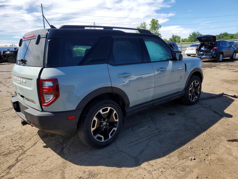 Продажа на аукционе авто 2021 Ford Bronco Sport, vin: 3FMCR9C65MRA35027, номер лота: 56680966