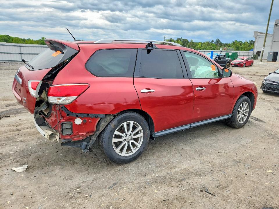 2015 Nissan Pathfinder მანქანა იყიდება აუქციონზე, vin: 5N1AR2MN7FC613098, აუქციონის ნომერი: 58267586