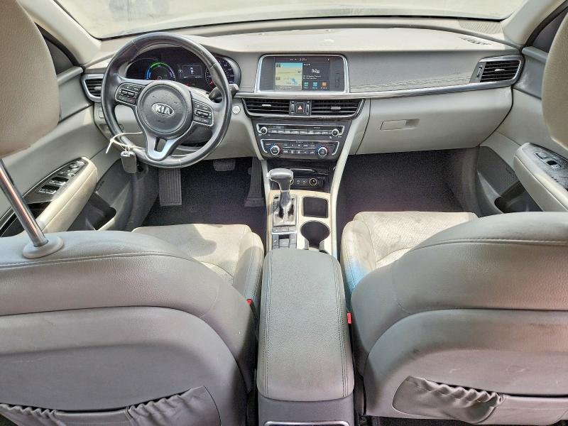 2017 Kia Optima Plug-in Hybrid მანქანა იყიდება აუქციონზე, vin: KNAGV4LD6H5014678, აუქციონის ნომერი: 57407686