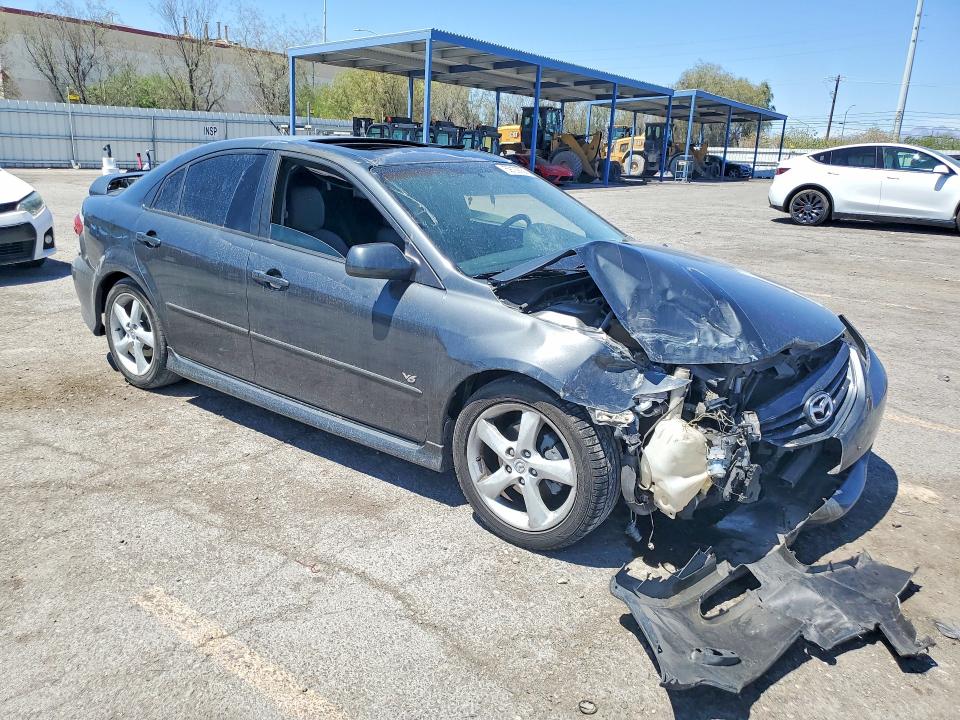 2005 Mazda 6 მანქანა იყიდება აუქციონზე, vin: 1YVHP84D555M77411, აუქციონის ნომერი: 59129706