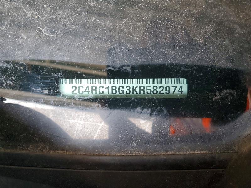 Aukcja sprzedaży 2019 Chrysler Pacifica, vin: 2C4RC1BG3KR582974, numer aukcji: 55308846