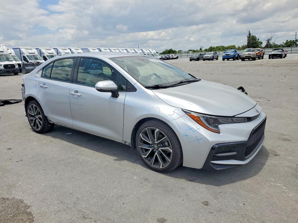 56144686 :رقم المزاد ، JTDS4RCE2LJ002629 vin ، 2020 Toyota Corolla مزاد بيع