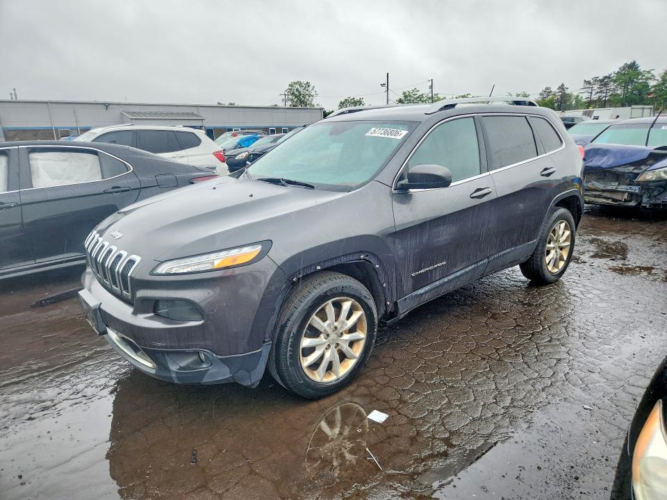 57736806 :رقم المزاد ، 1C4PJMDB4FW599814 vin ، 2015 Jeep Cherokee مزاد بيع
