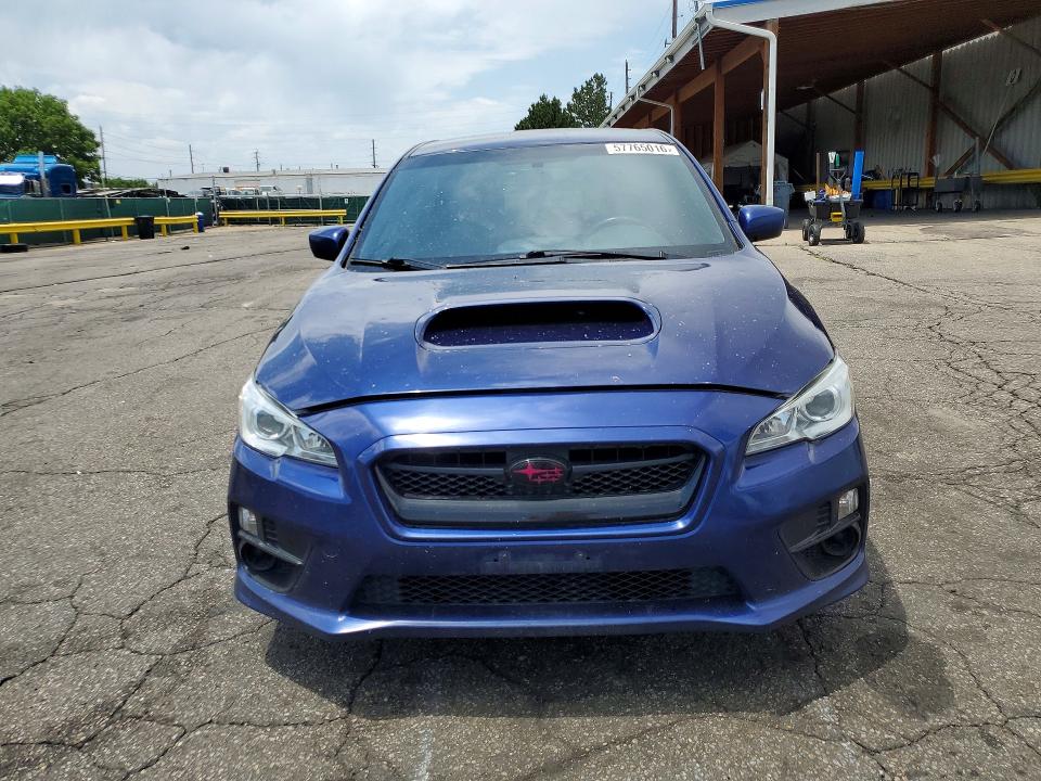2016 Subaru Wrx მანქანა იყიდება აუქციონზე, vin: JF1VA1B66G9833730, აუქციონის ნომერი: 57765016