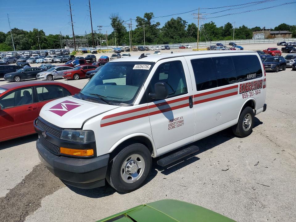 55354726 :رقم المزاد ، 1GAWGEFG0K1308850 vin ، 2019 Chevrolet Express G2500 مزاد بيع