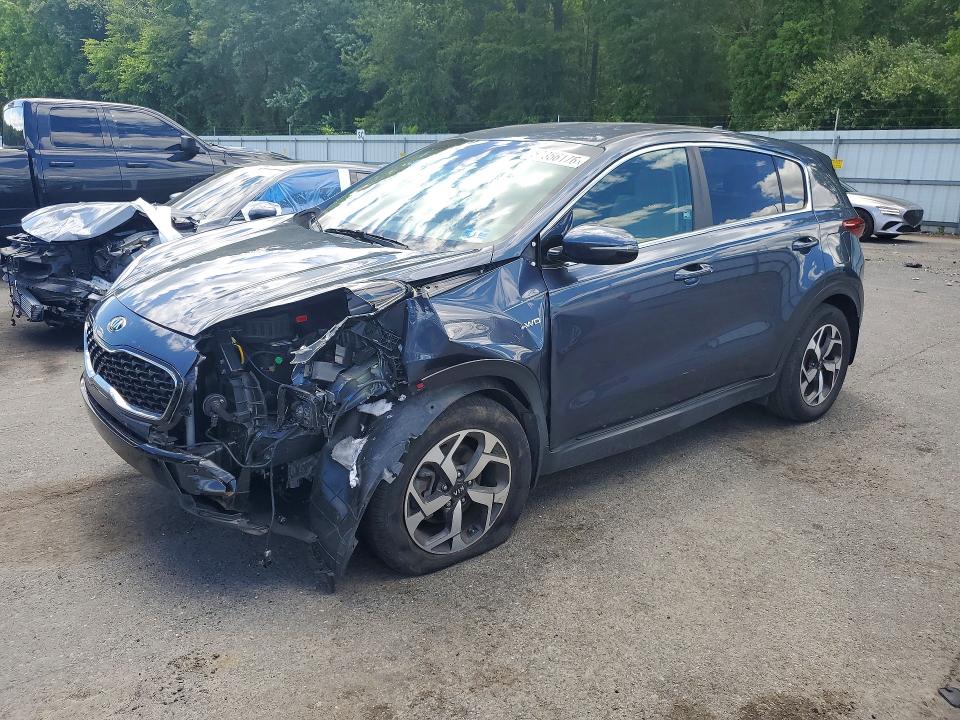 2020 Kia Sportage მანქანა იყიდება აუქციონზე, vin: KNDPMCAC6L7717379, აუქციონის ნომერი: 57356176