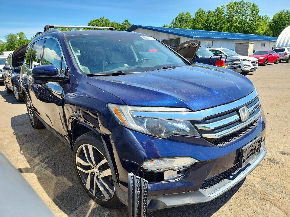 56057556 :رقم المزاد ، 5FNYF6H91HB066397 vin ، 2017 Honda Pilot مزاد بيع