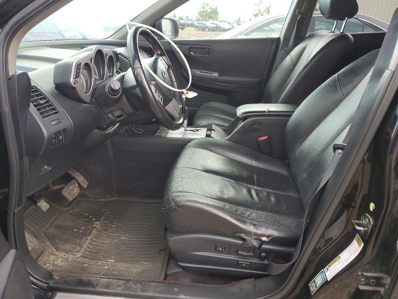 2005 Nissan Murano მანქანა იყიდება აუქციონზე, vin: JN8AZ08W05W427125, აუქციონის ნომერი: 56655366
