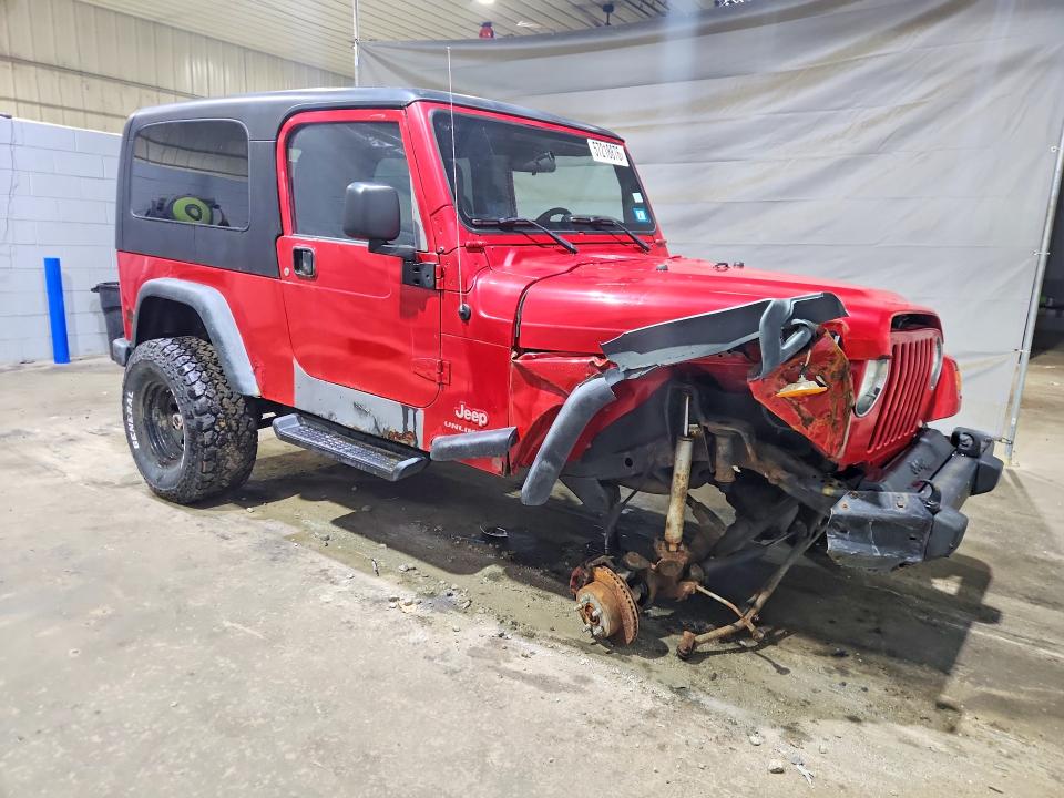 Продажа на аукционе авто 2006 Jeep Wrangler / Tj, vin: 1J4FA44SX6P787396, номер лота: 57218876