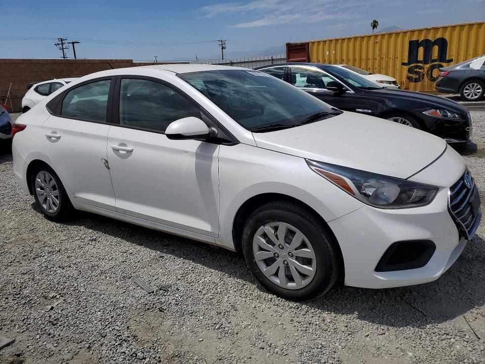 2022 Hyundai Accent მანქანა იყიდება აუქციონზე, vin: 3KPC24A68NE186452, აუქციონის ნომერი: 58513156