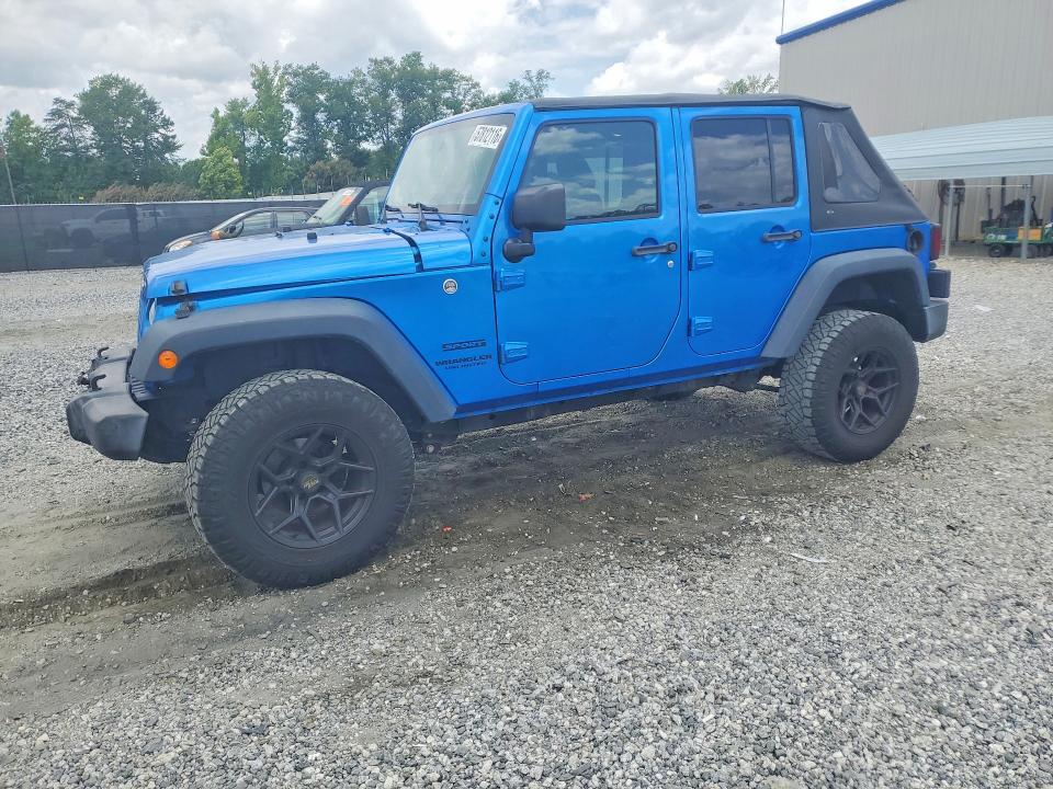 Продаж на аукціоні авто 2016 Jeep Wrangler Unlimited, vin: 1C4BJWDG7GL158019, номер лоту: 57812116