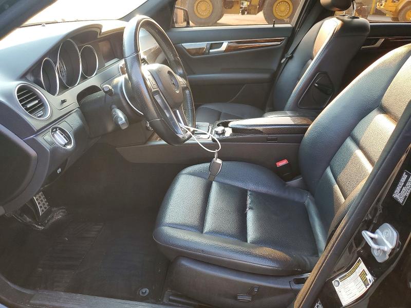 2012 Mercedes-benz C მანქანა იყიდება აუქციონზე, vin: WDDGF8BB2CR205092, აუქციონის ნომერი: 59050016