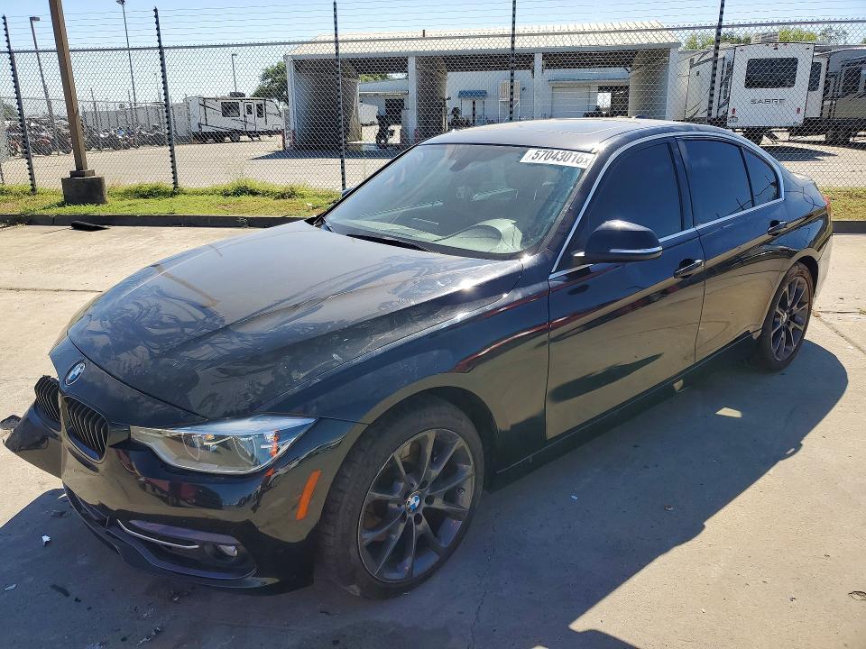 2018 Bmw 330 მანქანა იყიდება აუქციონზე, vin: WBA8B9C57JEE81586, აუქციონის ნომერი: 57043016