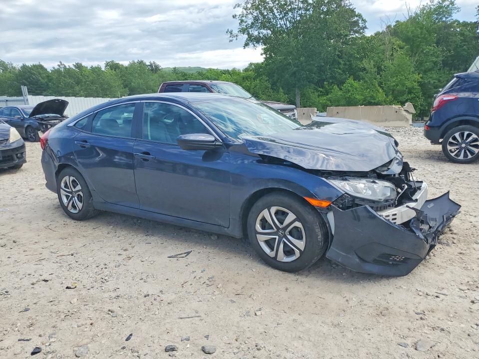 57676666 :رقم المزاد ، 2HGFC2F50JH555111 vin ، 2018 Honda Civic مزاد بيع