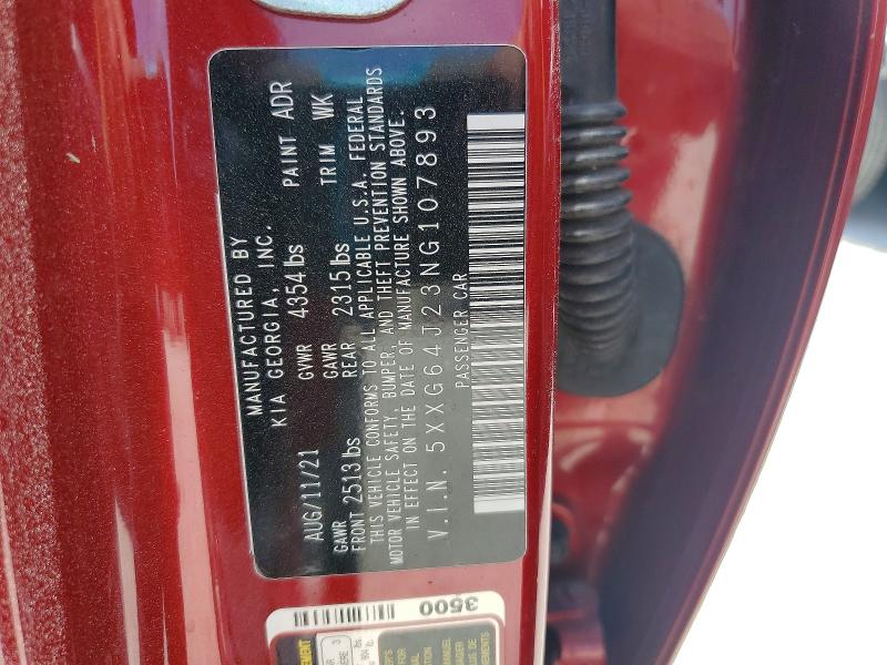 Продаж на аукціоні авто 2022 Kia K5, vin: 5XXG64J23NG107893, номер лоту: 55957576