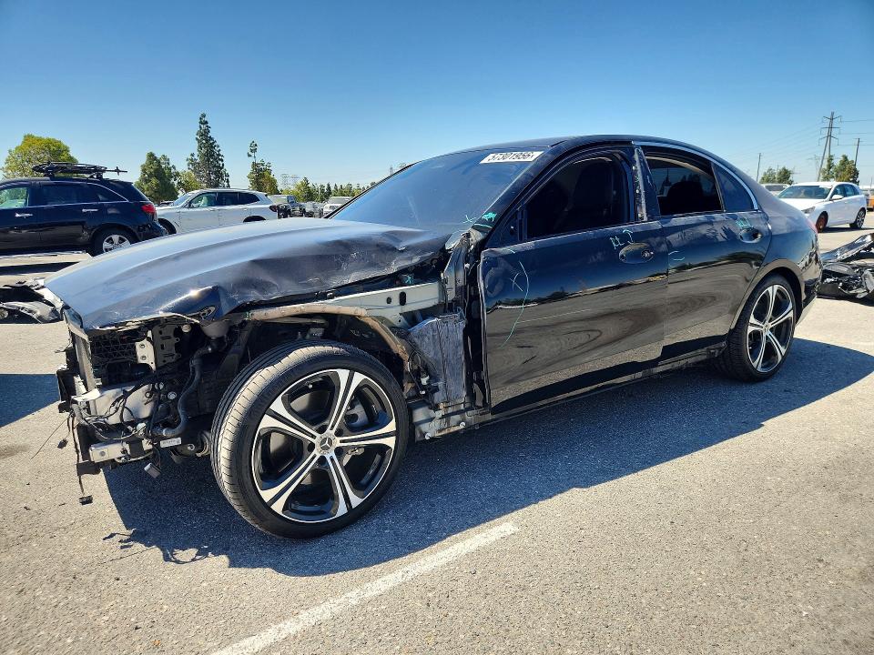 2022 Mercedes-benz C მანქანა იყიდება აუქციონზე, vin: W1KAF4GB4NR050281, აუქციონის ნომერი: 57301956