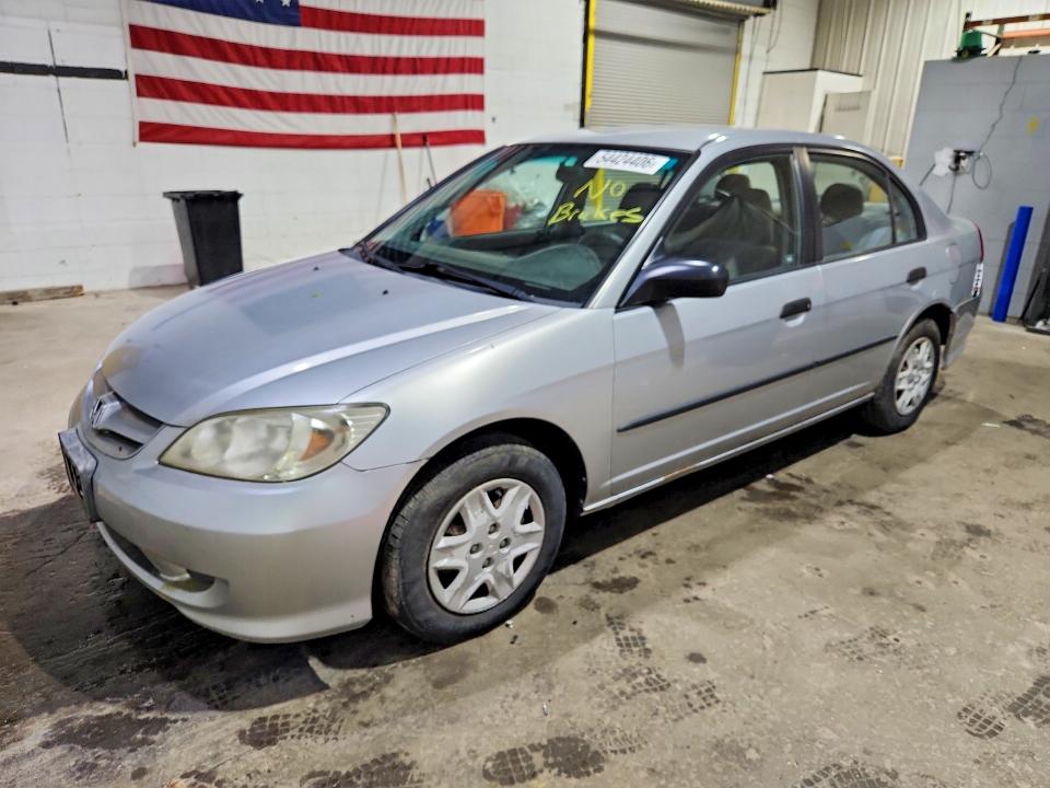 Auction sale of the 2004 Honda Civic, vin: 2HGES16384H611601, lot number: 54424406