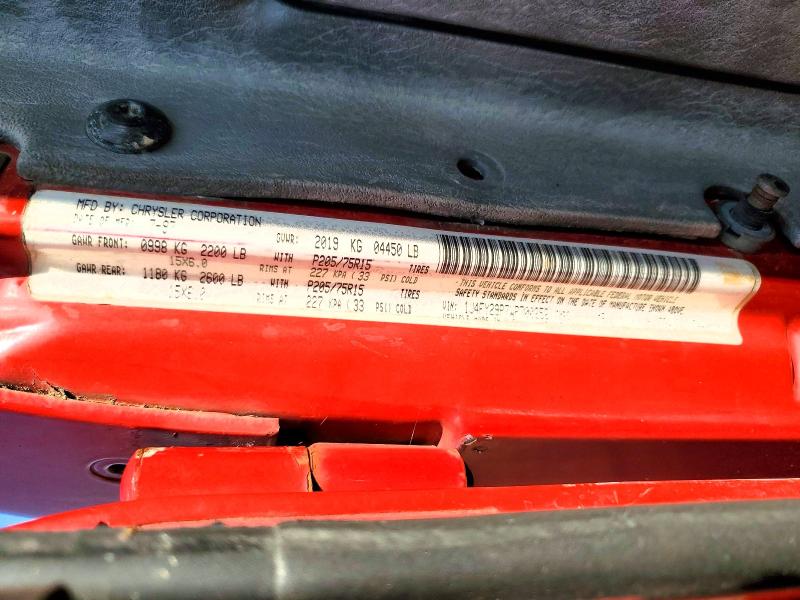 1998 Jeep Wrangler / Tj მანქანა იყიდება აუქციონზე, vin: 1J4FY29P7WP700252, აუქციონის ნომერი: 57349246