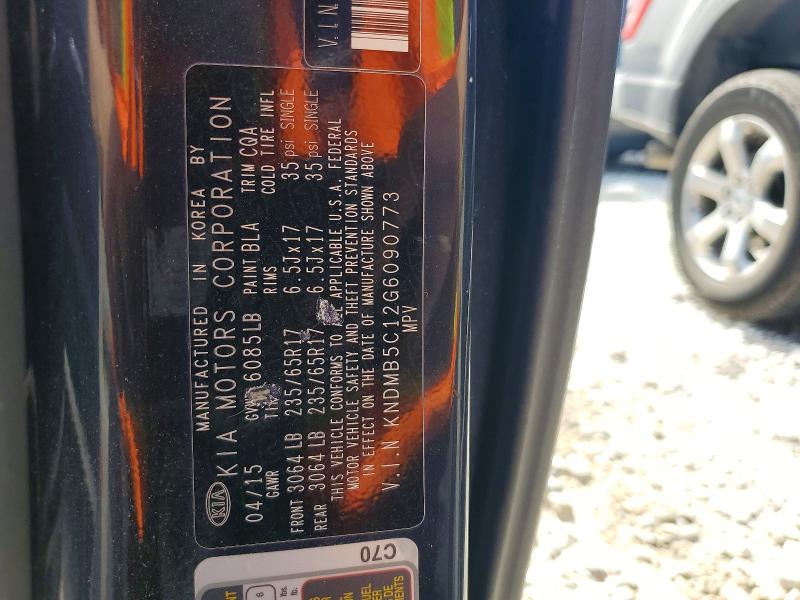 Продаж на аукціоні авто 2016 Kia Sedona, vin: KNDMB5C12G6090773, номер лоту: 56000366