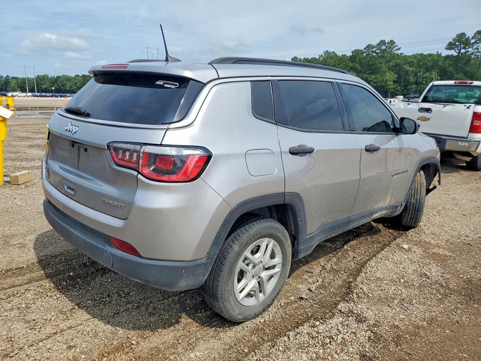 2019 Jeep Compass მანქანა იყიდება აუქციონზე, vin: 3C4NJCAB9KT615298, აუქციონის ნომერი: 55651946