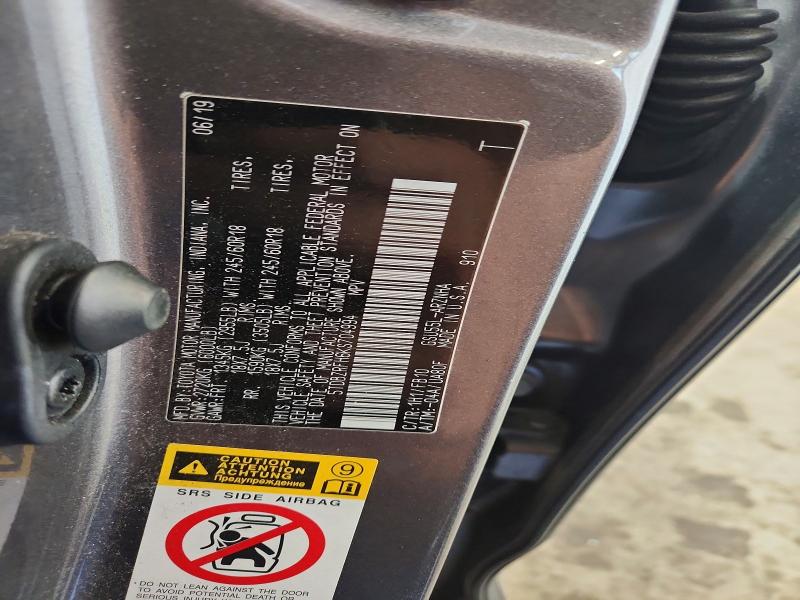 Продаж на аукціоні авто 2019 Toyota Highlander, vin: 5TDBZRFH6KS704994, номер лоту: 55720456