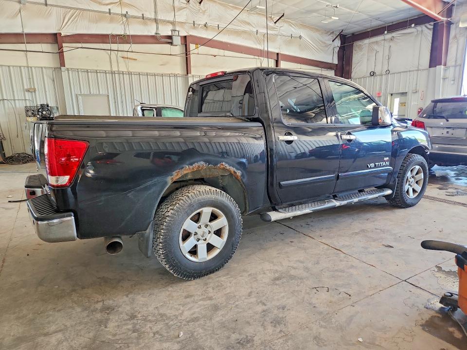2007 Nissan Titan მანქანა იყიდება აუქციონზე, vin: 1N6BA07B97N239506, აუქციონის ნომერი: 58063466
