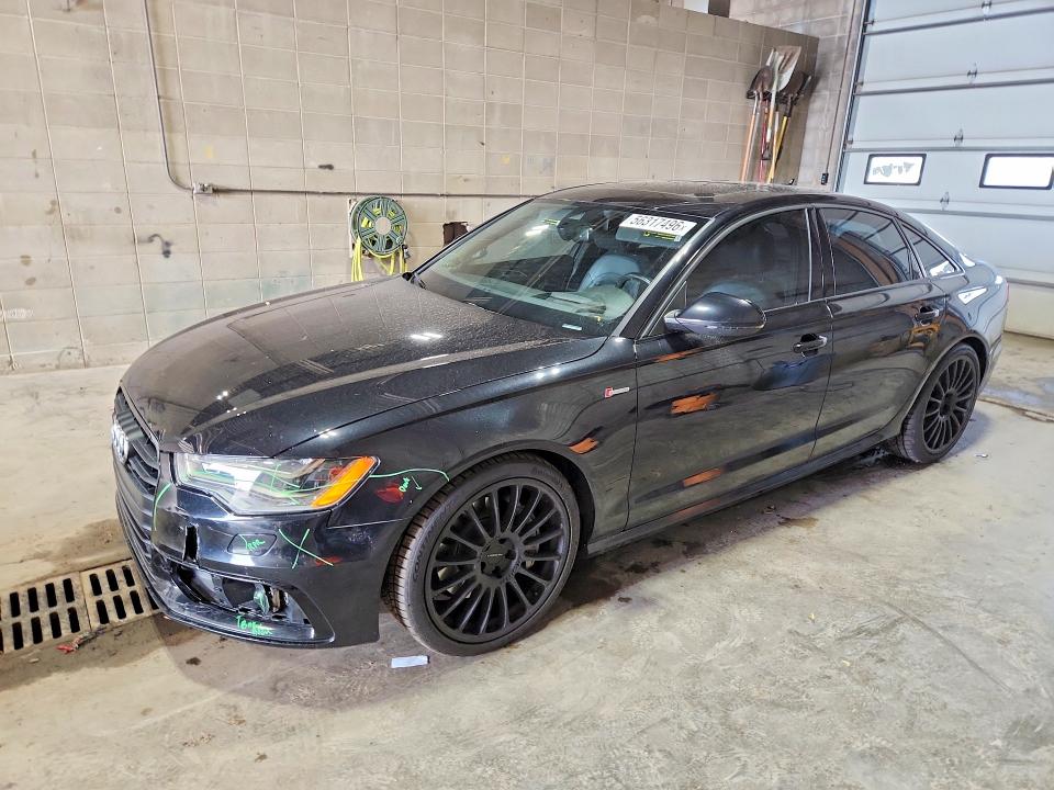 56317496 :رقم المزاد ، WAUHGAFC7FN030966 vin ، 2015 Audi A6 مزاد بيع