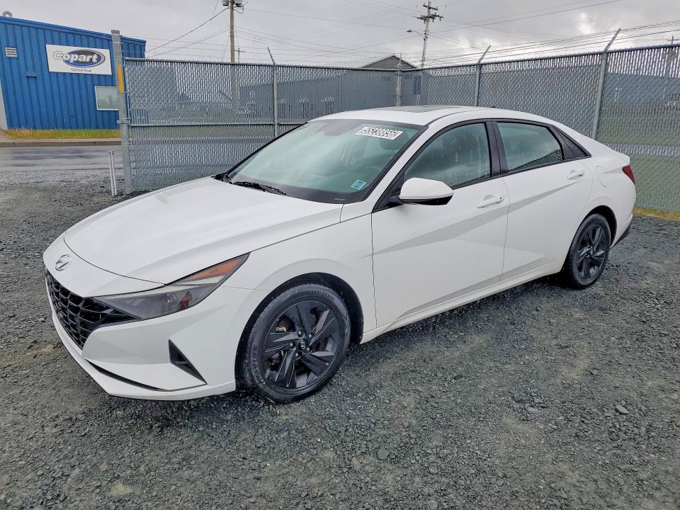 55238856 :رقم المزاد ، KMHLM4AG1MU145370 vin ، 2021 Hyundai Elantra مزاد بيع
