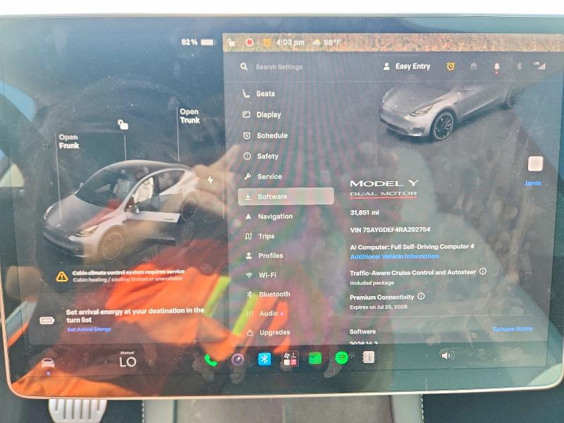 Aukcja sprzedaży 2024 Tesla Model Y, vin: 7SAYGDEF4RA292754, numer aukcji: 55957916
