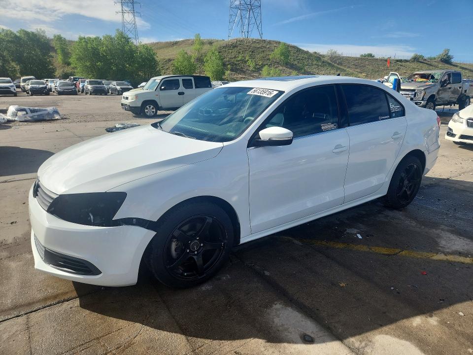 2014 Volkswagen Jetta მანქანა იყიდება აუქციონზე, vin: 3VWD17AJ3EM442996, აუქციონის ნომერი: 56135916