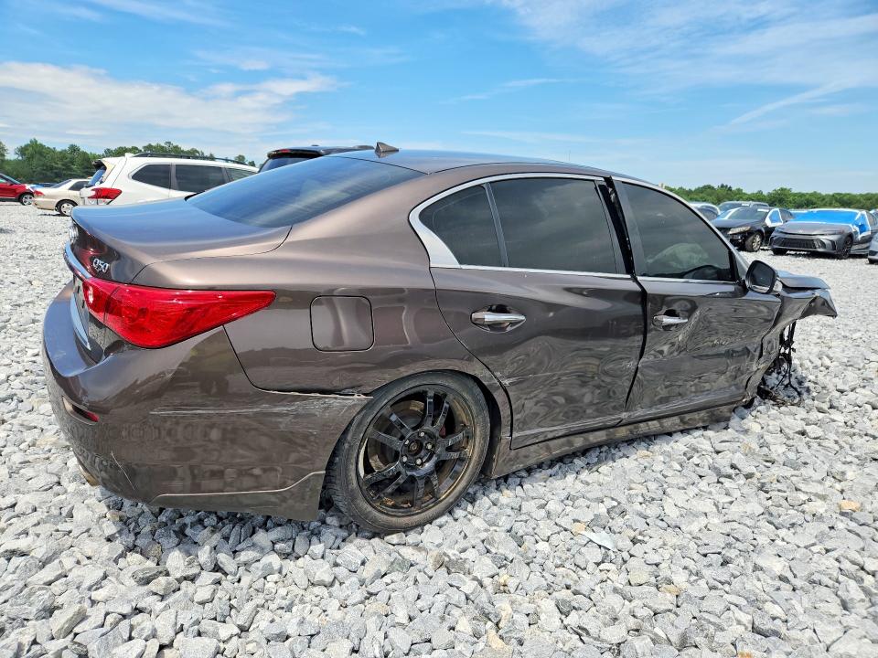 Продажа на аукционе авто 2014 Infiniti Q50, vin: JN1BV7AR3EM693715, номер лота: 57376926