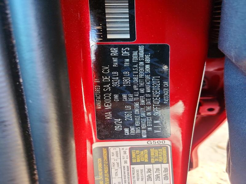 Продаж на аукціоні авто 2025 Kia K4, vin: 3KPFT4DE4SE032071, номер лоту: 59211046