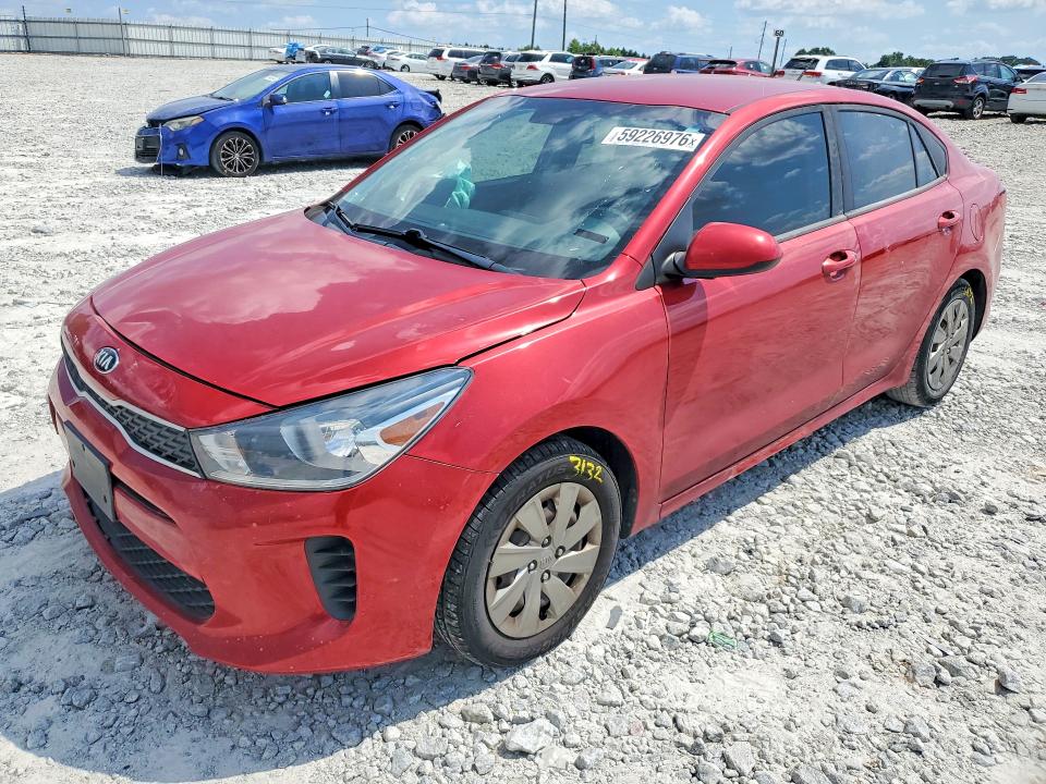 59226976 :رقم المزاد ، 3KPA24AD1LE288274 vin ، 2020 Kia Rio مزاد بيع