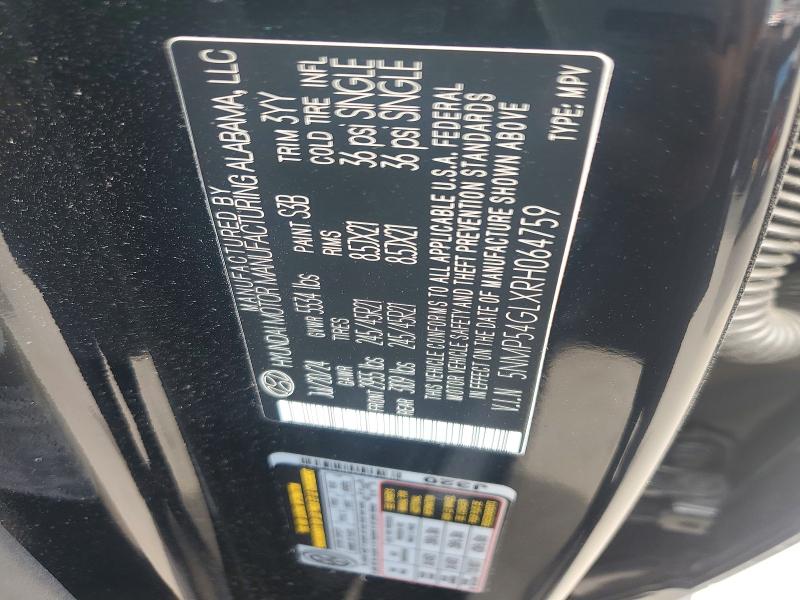Продажа на аукционе авто 2024 Hyundai Santa Fe, vin: 5NMP54GLXRH064759, номер лота: 56677746