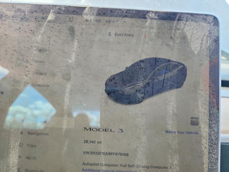 Продажа на аукционе авто 2023 Tesla Model 3, vin: 5YJ3E1EA9PF679168, номер лота: 55537236