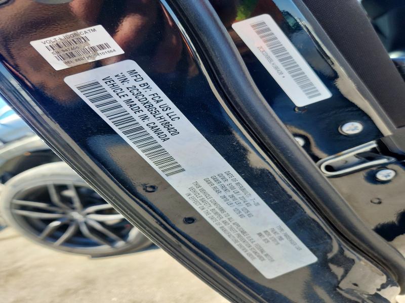 Auction sale of the 2020 Dodge Charger, vin: 2C3CDXBG5LH186420, lot number: 57415476