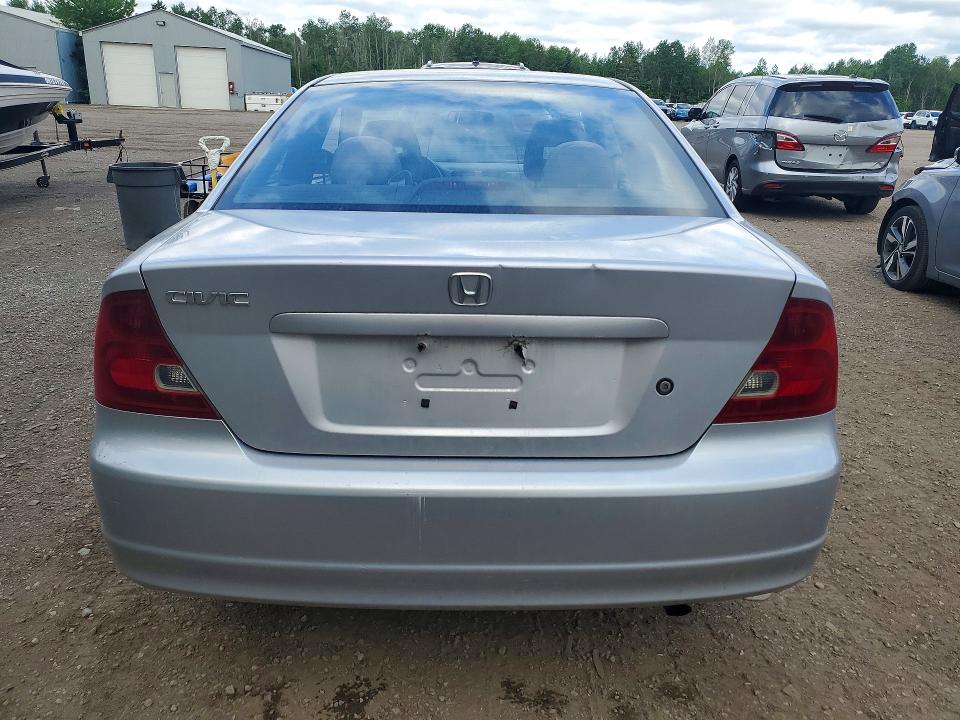 2003 Honda Civic მანქანა იყიდება აუქციონზე, vin: 1HGEM21543L815743, აუქციონის ნომერი: 56687866