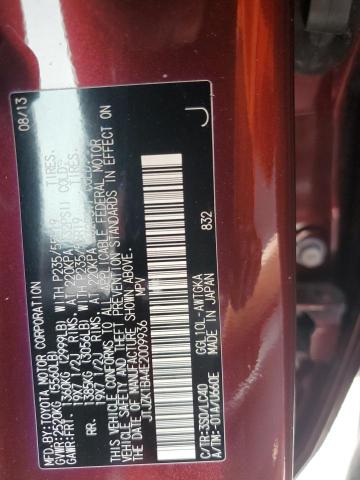 56480696 :رقم المزاد ، JTJZK1BA4E2009936 vin ، 2014 Lexus Rx مزاد بيع