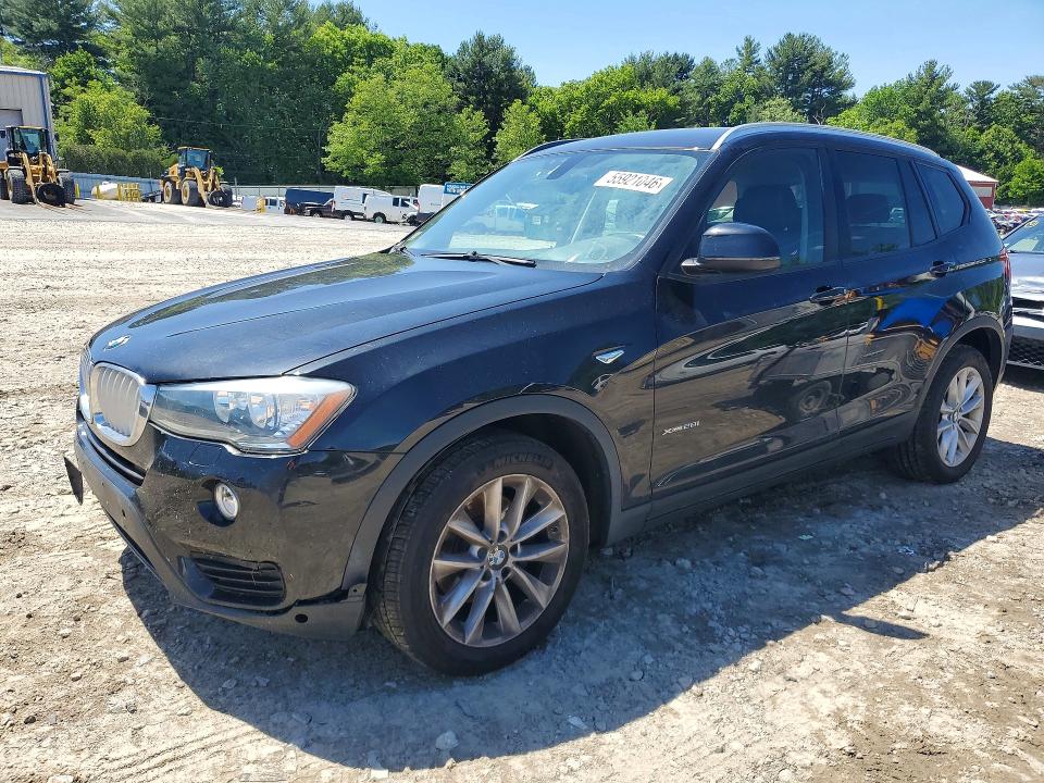 Продаж на аукціоні авто 2015 Bmw X3, vin: 5UXWX9C51F0D58994, номер лоту: 55921046
