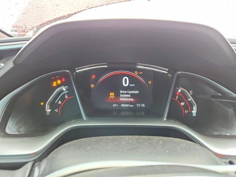Продаж на аукціоні авто 2019 Honda Civic, vin: 2HGFC2F81KH598500, номер лоту: 58042396