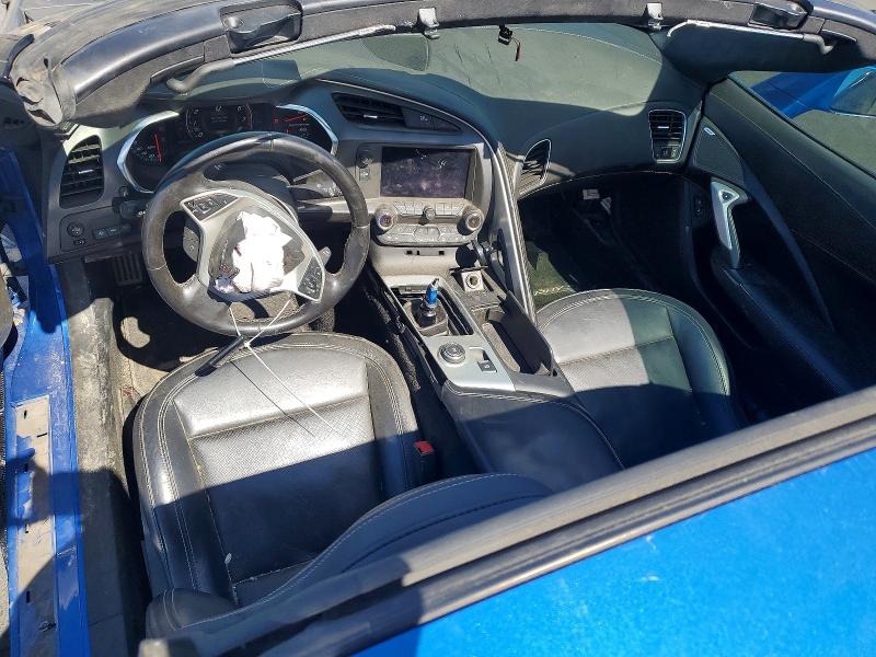 59191906 :رقم المزاد ، 1G1YL2D73F5124328 vin ، 2015 Chevrolet Corvette مزاد بيع