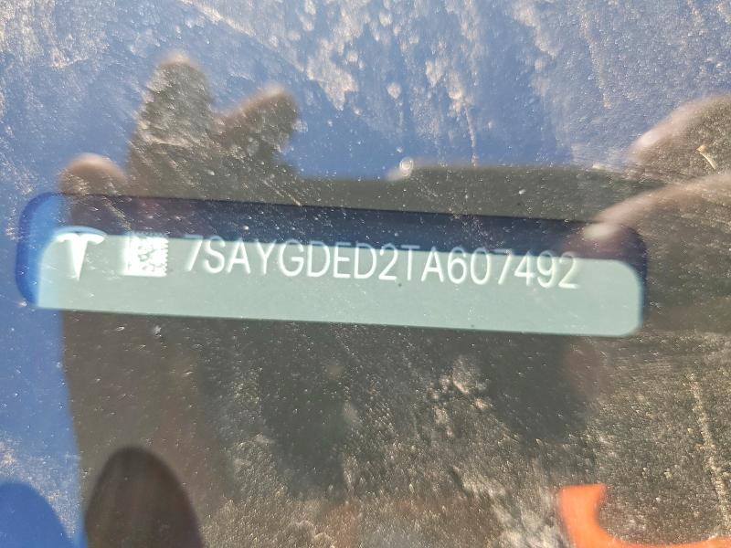 Aukcja sprzedaży 2026 Tesla Model Y, vin: 7SAYGDED2TA607492, numer aukcji: 57430006