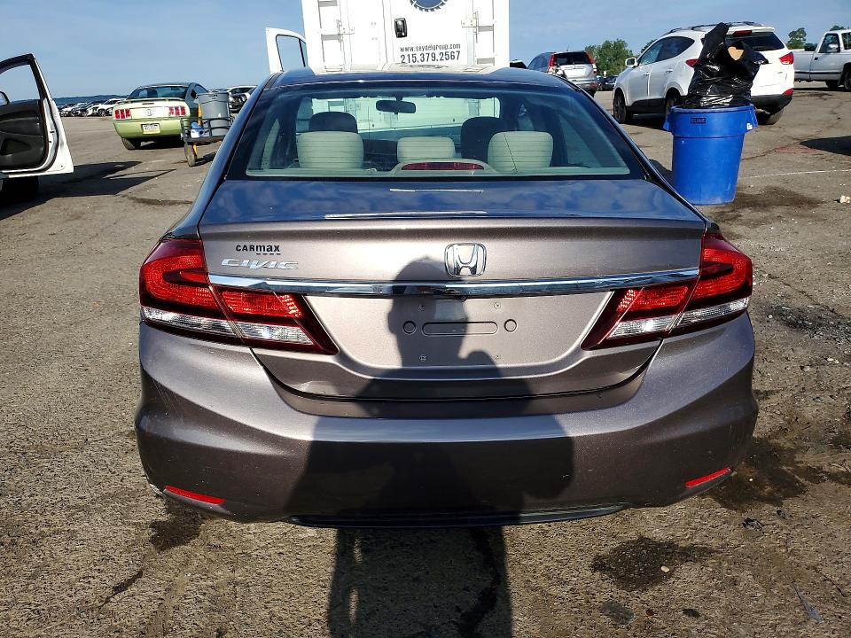 58311996 :رقم المزاد ، 19XFB2F52DE262683 vin ، 2013 Honda Civic مزاد بيع