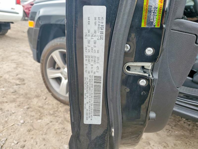 Aukcja sprzedaży 2017 Jeep Patriot, vin: 1C4NJRFB5HD162761, numer aukcji: 57815076