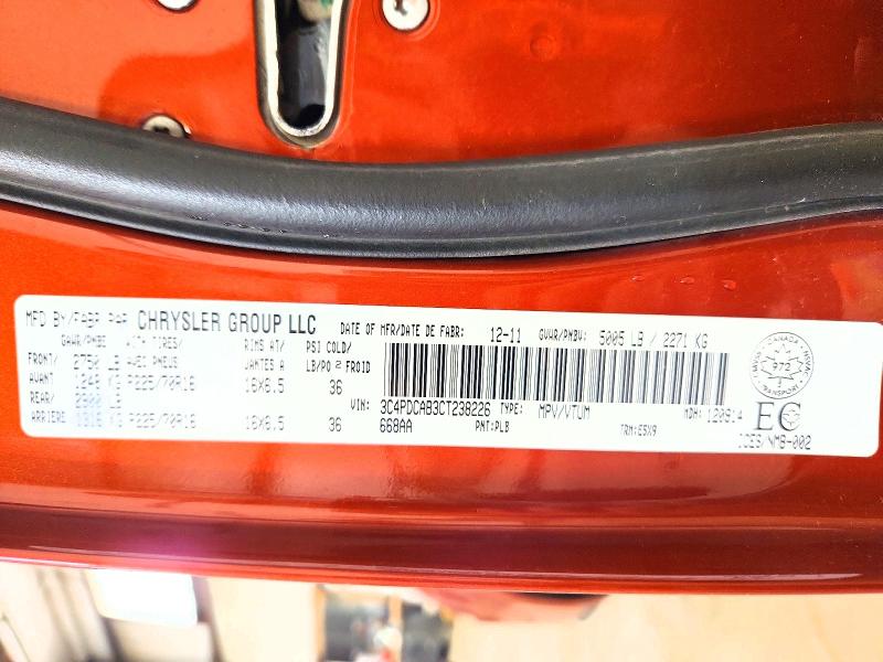 Продажа на аукционе авто 2012 Dodge Journey, vin: 3C4PDCAB3CT238226, номер лота: 56650986