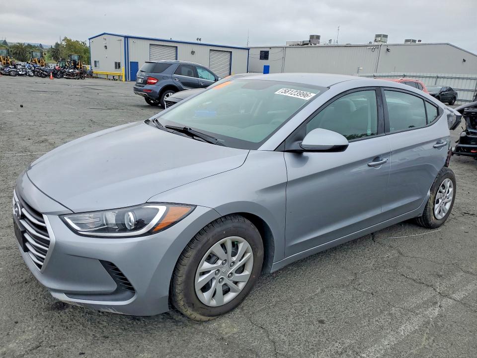 Продажа на аукционе авто 2017 Hyundai Elantra, vin: 5NPD74LF4HH203590, номер лота: 58123996