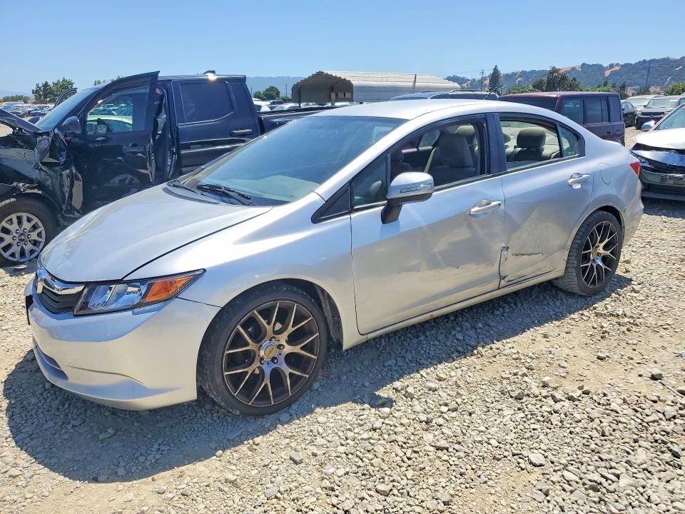 56181386 :رقم المزاد ، JHMFB4F28CS010402 vin ، 2012 Honda Civic مزاد بيع