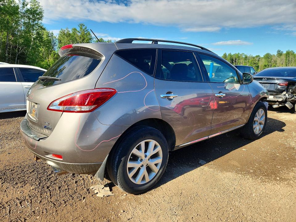 2012 Nissan Murano მანქანა იყიდება აუქციონზე, vin: JN8AZ1MW2CW223774, აუქციონის ნომერი: 57313086