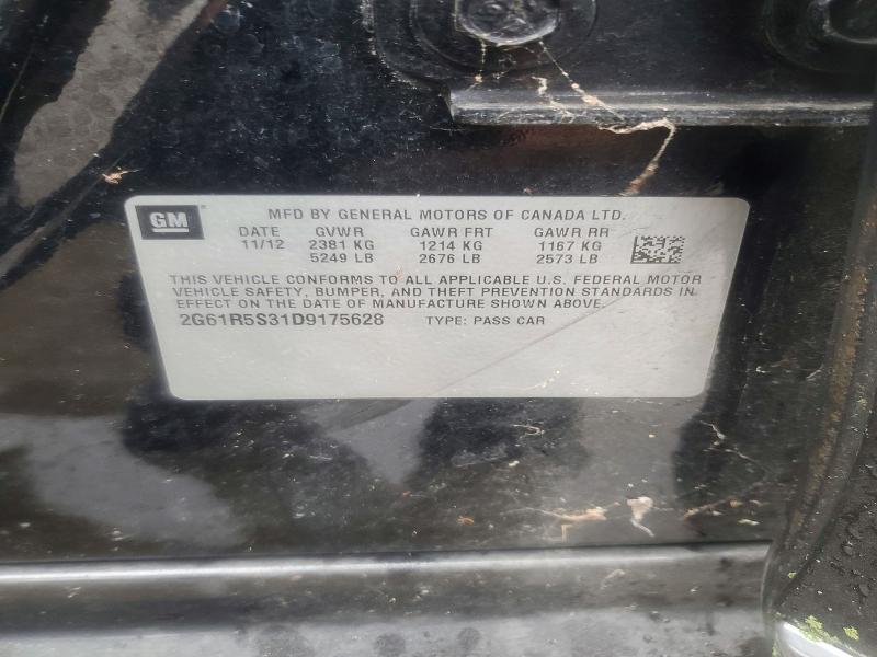 Продажа на аукционе авто 2013 Cadillac Xts, vin: 2G61R5S31D9175628, номер лота: 59098746